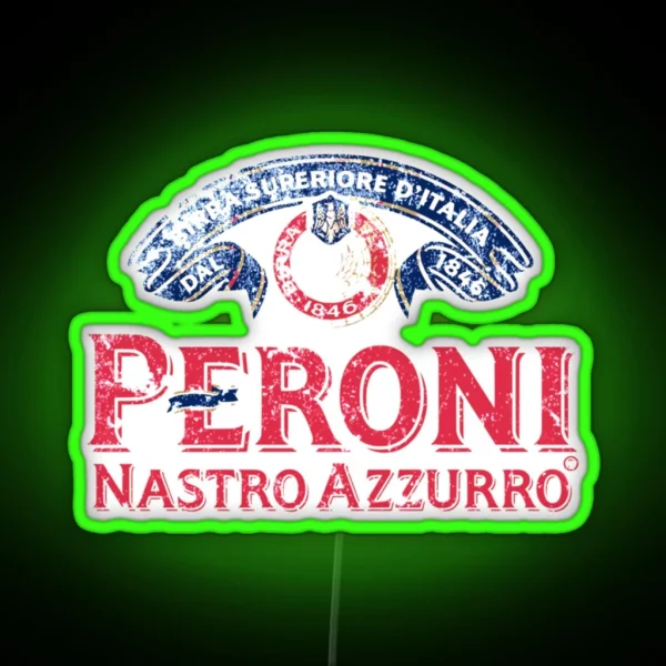 Peroni Nastro Azzurro Italy RGB Neon Sign