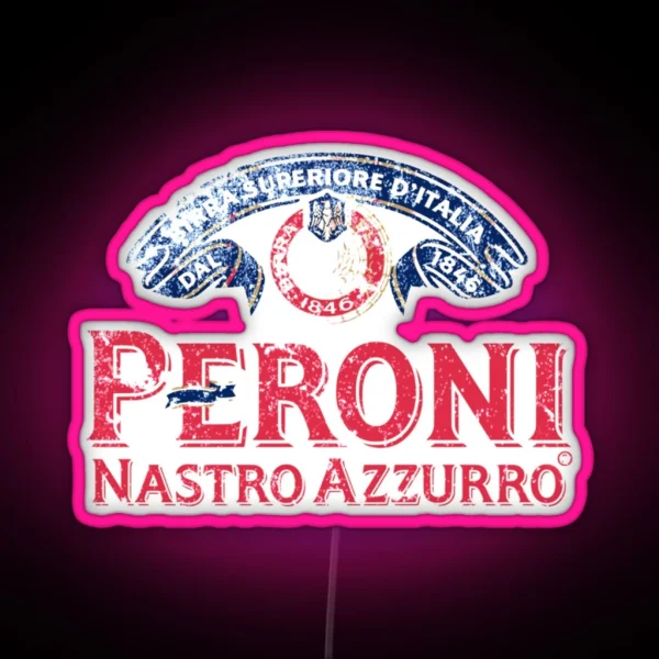 Peroni Nastro Azzurro Italy RGB Neon Sign