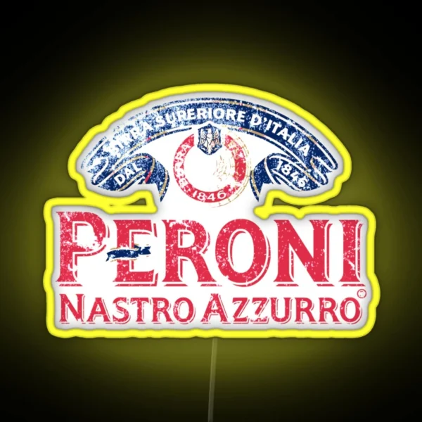 Peroni Nastro Azzurro Italy RGB Neon Sign