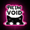 Add mystique to walls with mesmerizing black cat RGB glow