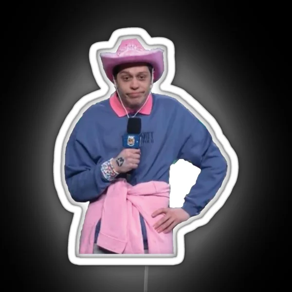 Pete Davidson Taylor S Version From The Vault RGB Neon Sign