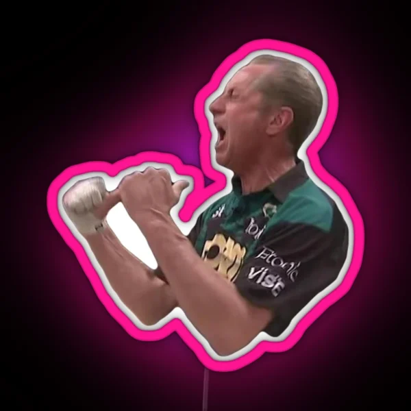 Pete Weber Who Do You Think You Are I Am RGB Neon Sign