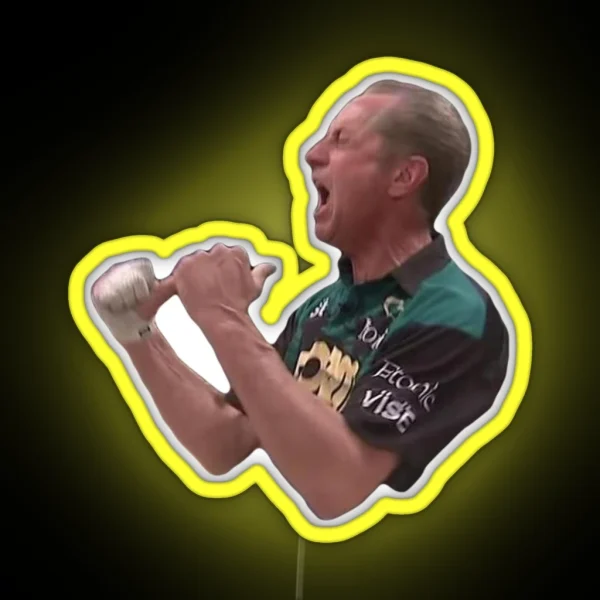 Pete Weber Who Do You Think You Are I Am RGB Neon Sign