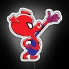RGB Neon Home Decor Sign with Spider-Man Peter Porker Design