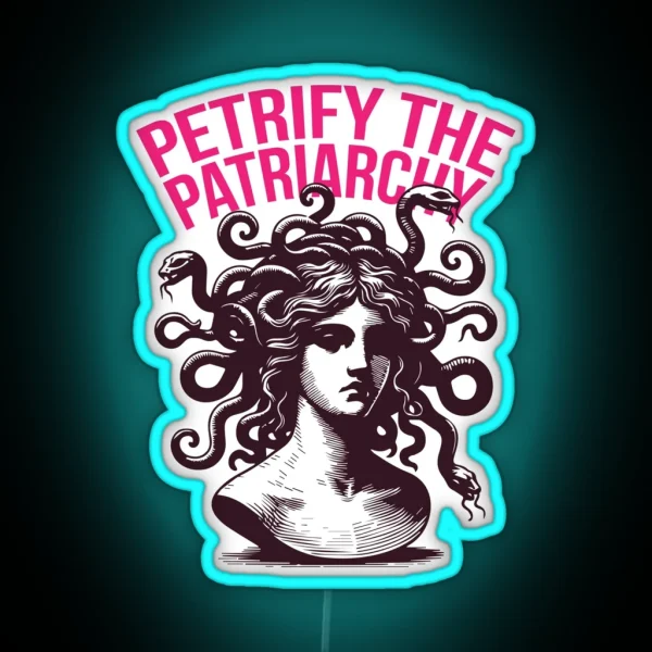 Petrify The Patriarchy RGB Neon Sign