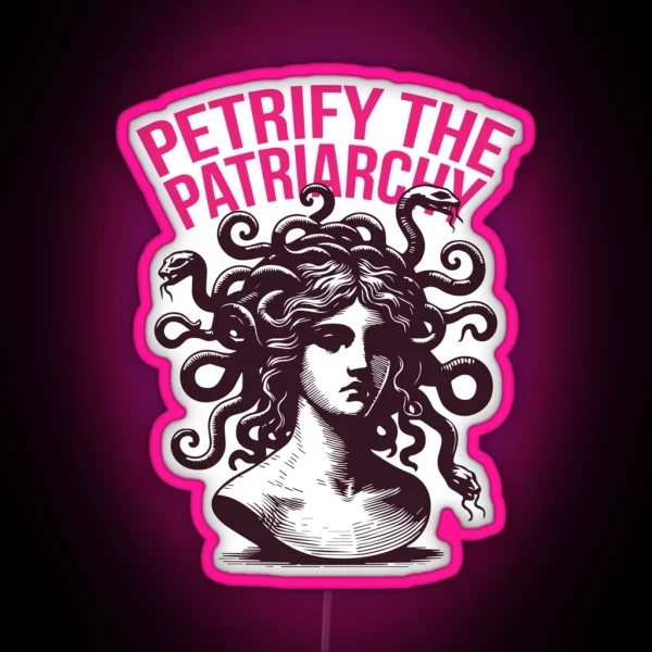 Petrify The Patriarchy RGB Neon Sign