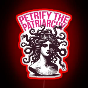 Petrify The Patriarchy RGB Neon Sign