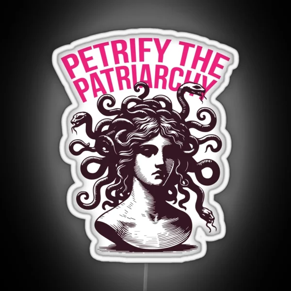 Petrify The Patriarchy RGB Neon Sign