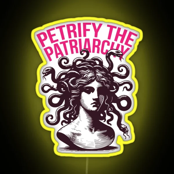 Petrify The Patriarchy RGB Neon Sign