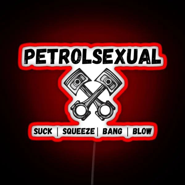 Petrol Sexual RGB Neon Sign