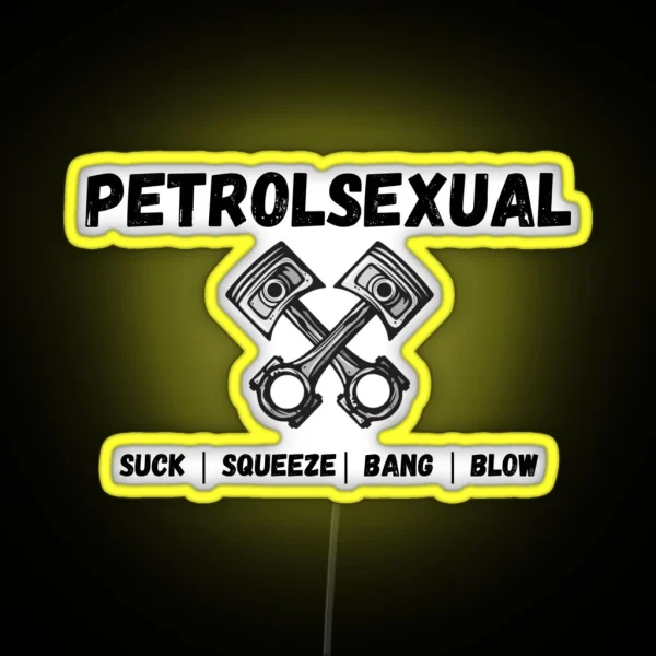 Petrol Sexual RGB Neon Sign