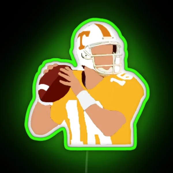 Peyton Manning RGB Neon Sign