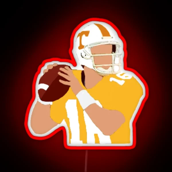 Peyton Manning RGB Neon Sign