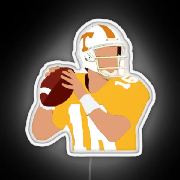 Peyton Manning RGB Neon Sign