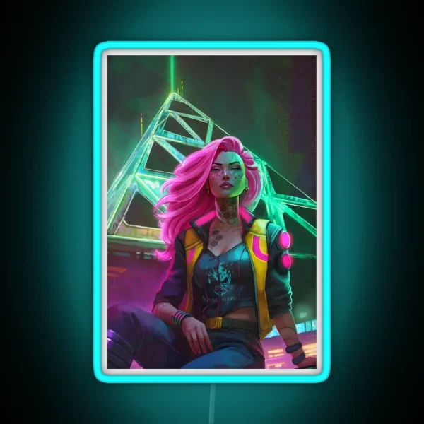 Phantom V RGB Neon Sign