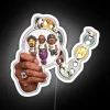 Official Pharrell Williams x N*E*R*D chain logo LED neon light display