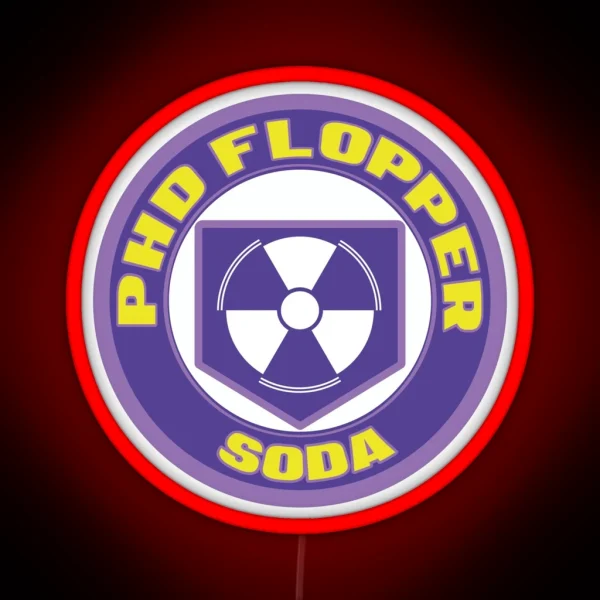 PHD Flopper Soda RGB Neon Sign