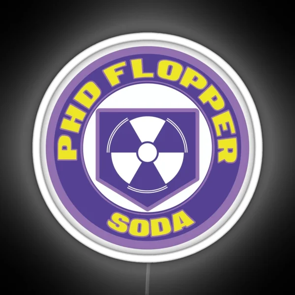 PHD Flopper Soda RGB Neon Sign