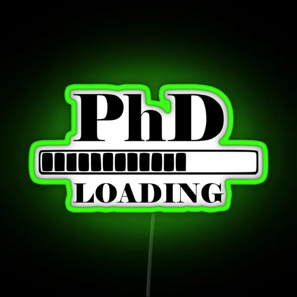 PHD Loading RGB Neon Sign