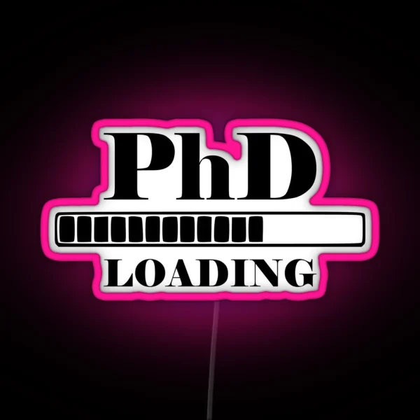 PHD Loading RGB Neon Sign