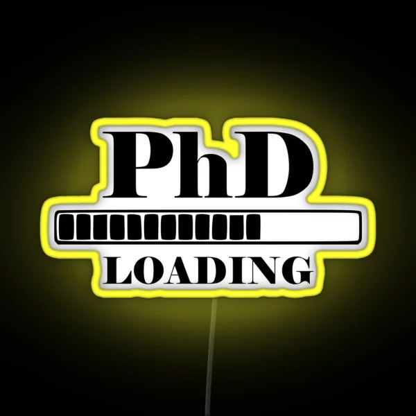 PHD Loading RGB Neon Sign