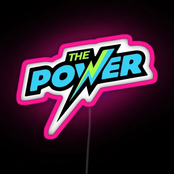 Phil The Power Taylor Logo RGB Neon Sign