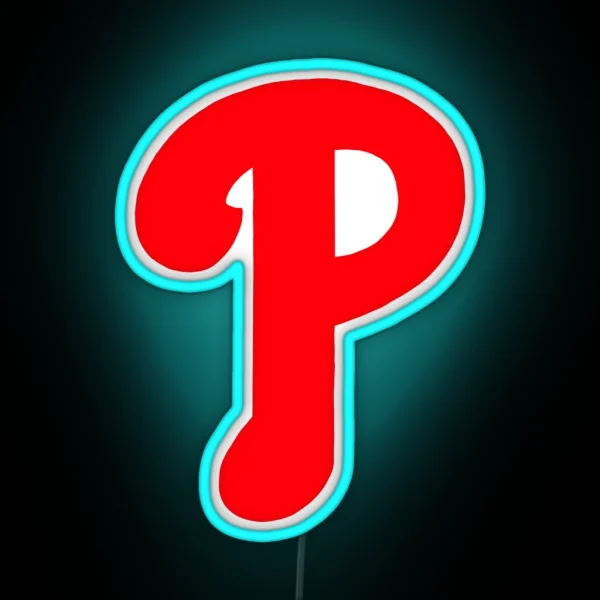 Phillies Logo RGB Neon Sign