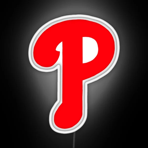 Phillies Logo RGB Neon Sign