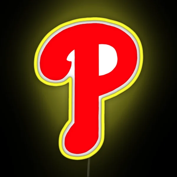 Phillies Logo RGB Neon Sign