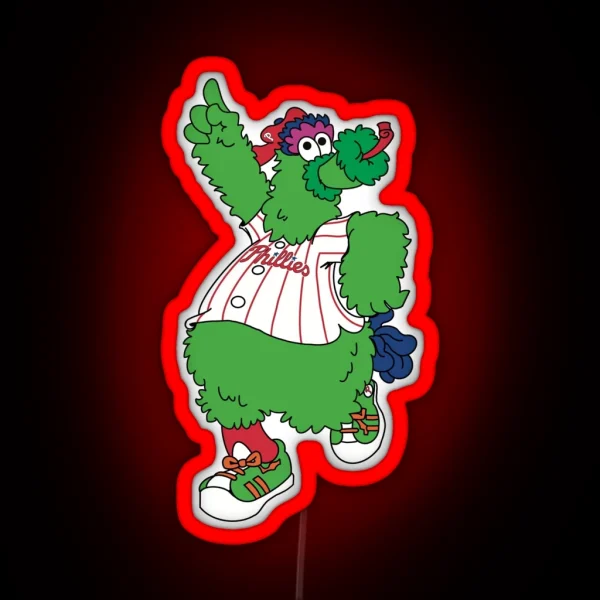 PHILLIES PHANATIC DANCING OWN HIS OWN RGB Neon Sign