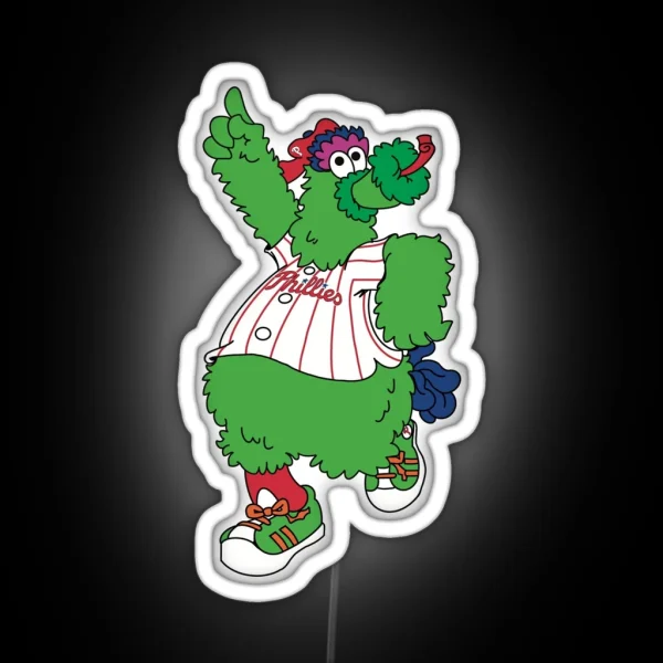 PHILLIES PHANATIC DANCING OWN HIS OWN RGB Neon Sign