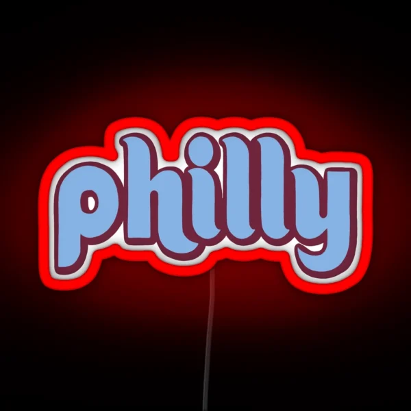 Philly Retro RGB Neon Sign