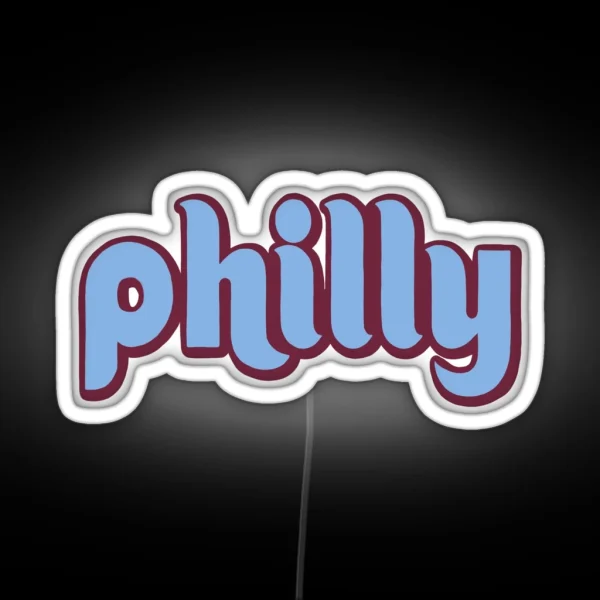 Philly Retro RGB Neon Sign
