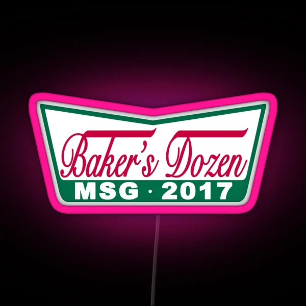 Phish Bakers Dozen Madison Square Garden 2017 RGB Neon Sign