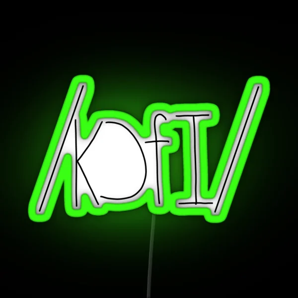 Phonetic Coffee RGB Neon Sign