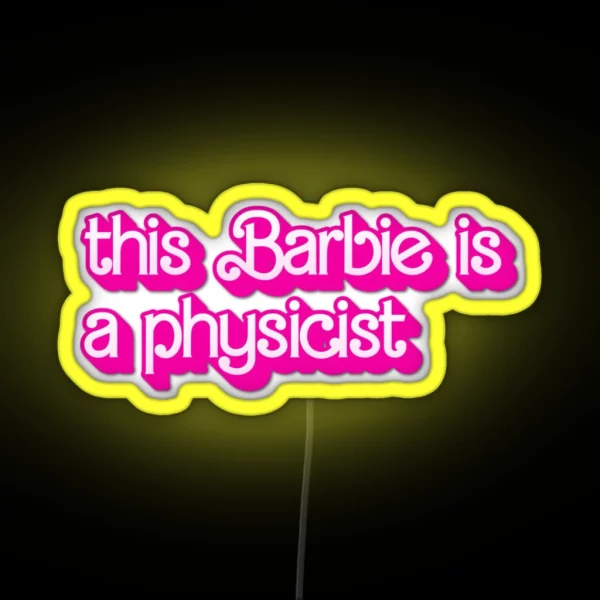 Physicist RGB Neon Sign