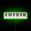 Add vibrant colorful ambiance with modern electronic piano light decoration.