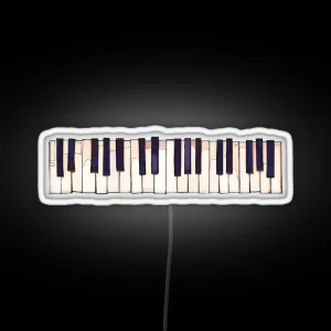 Piano RGB Neon Sign