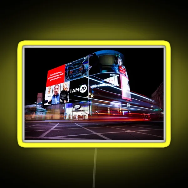 Piccadilly Circus Light Trail RGB Neon Sign