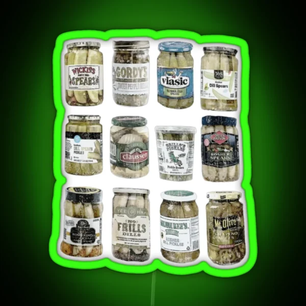 Pickle Jars RGB Neon Sign