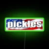 Vibrant Neon American Flag Pickle Bumper led for Patriotic Fun