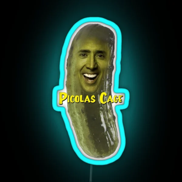Picolas Cage RGB Neon Sign
