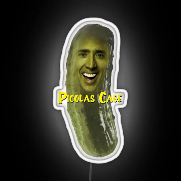 Picolas Cage RGB Neon Sign