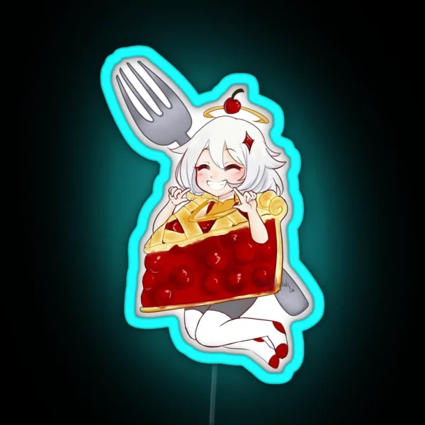 Piemon Is Emergency Food RGB Neon Sign