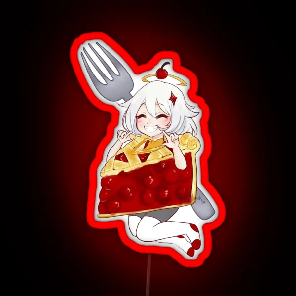 Piemon Is Emergency Food RGB Neon Sign