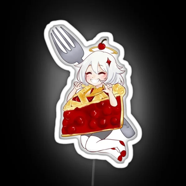 Piemon Is Emergency Food RGB Neon Sign