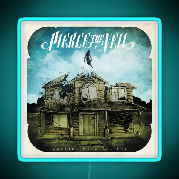 Pierce The Veil Collide With The Sky RGB Neon Sign