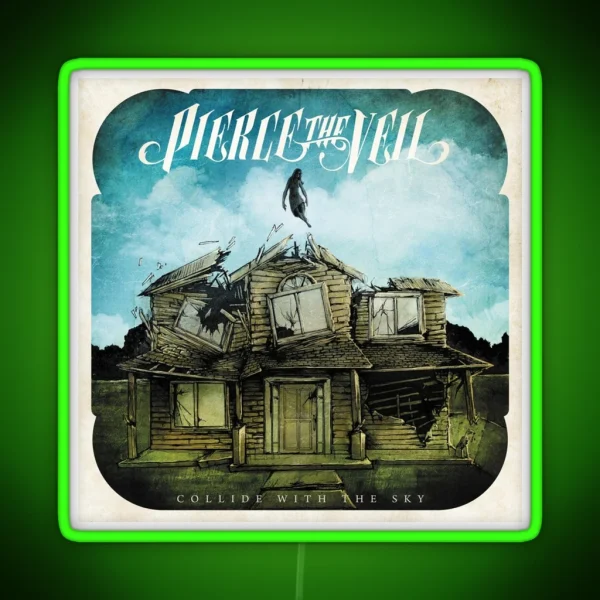 Pierce The Veil Collide With The Sky RGB Neon Sign