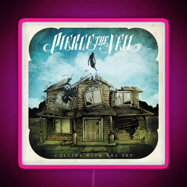 Pierce The Veil Collide With The Sky RGB Neon Sign