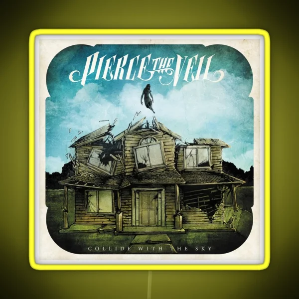 Pierce The Veil Collide With The Sky RGB Neon Sign